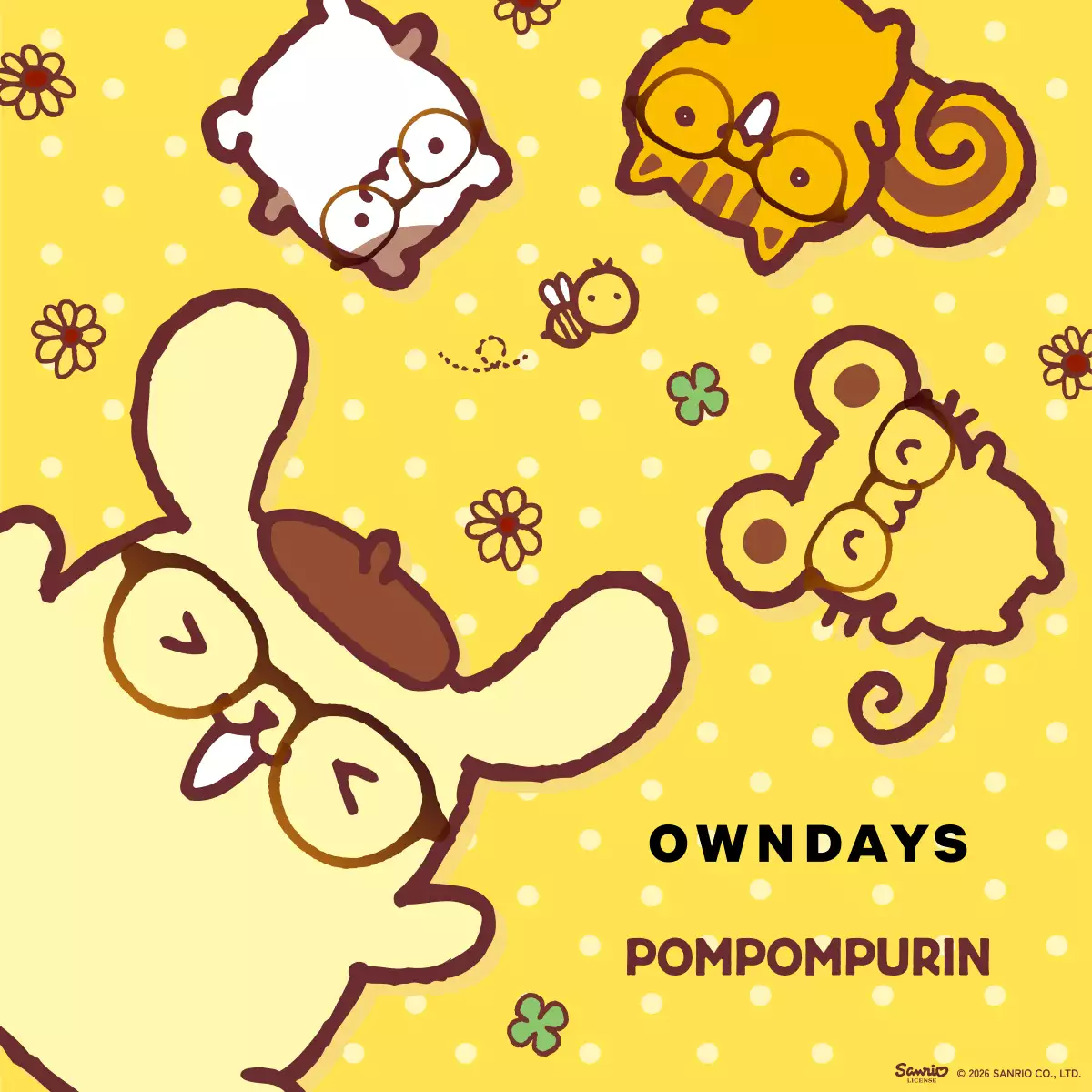 OWNDAYS × POMPOMPURIN 第二弾