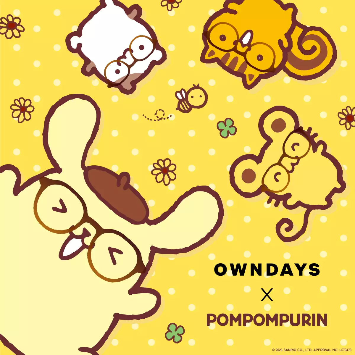 OWNDAYS × POMPOMPURIN