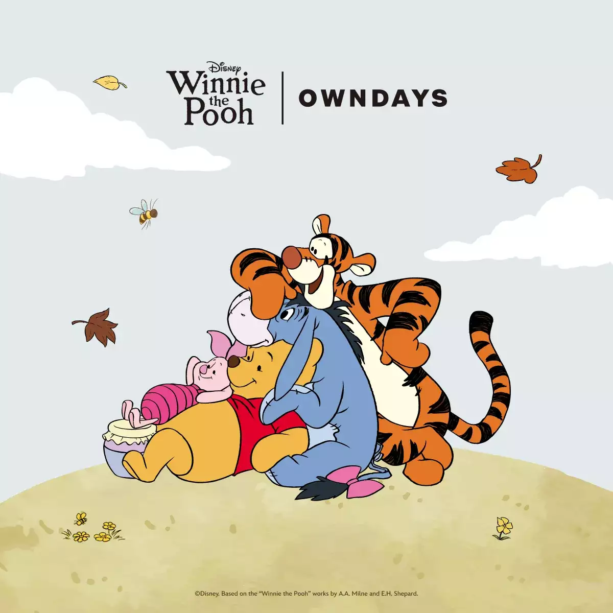 Disney WINNIE THE POOH | OWNDAYS Exclusive Eyewear Collection