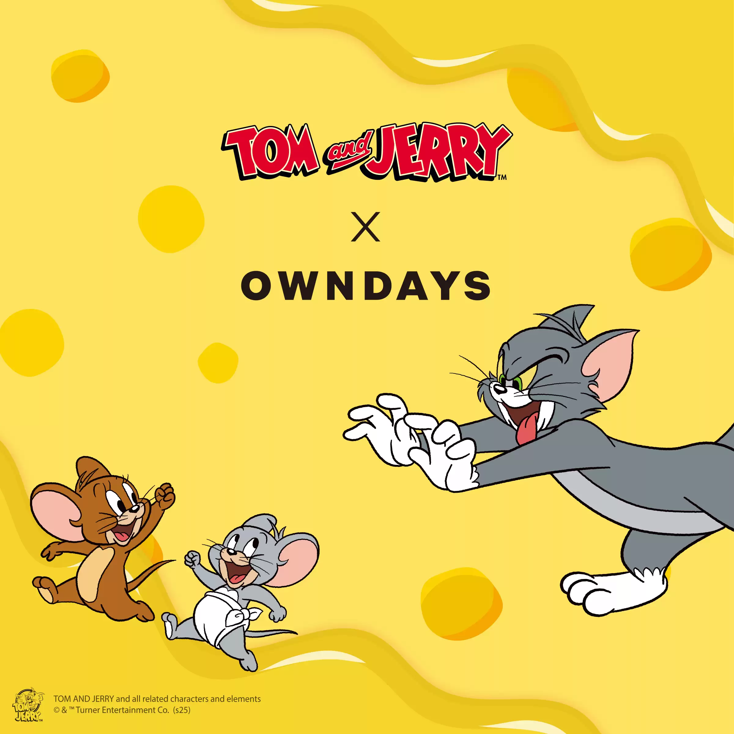 TOM and JERRY × OWNDAYS