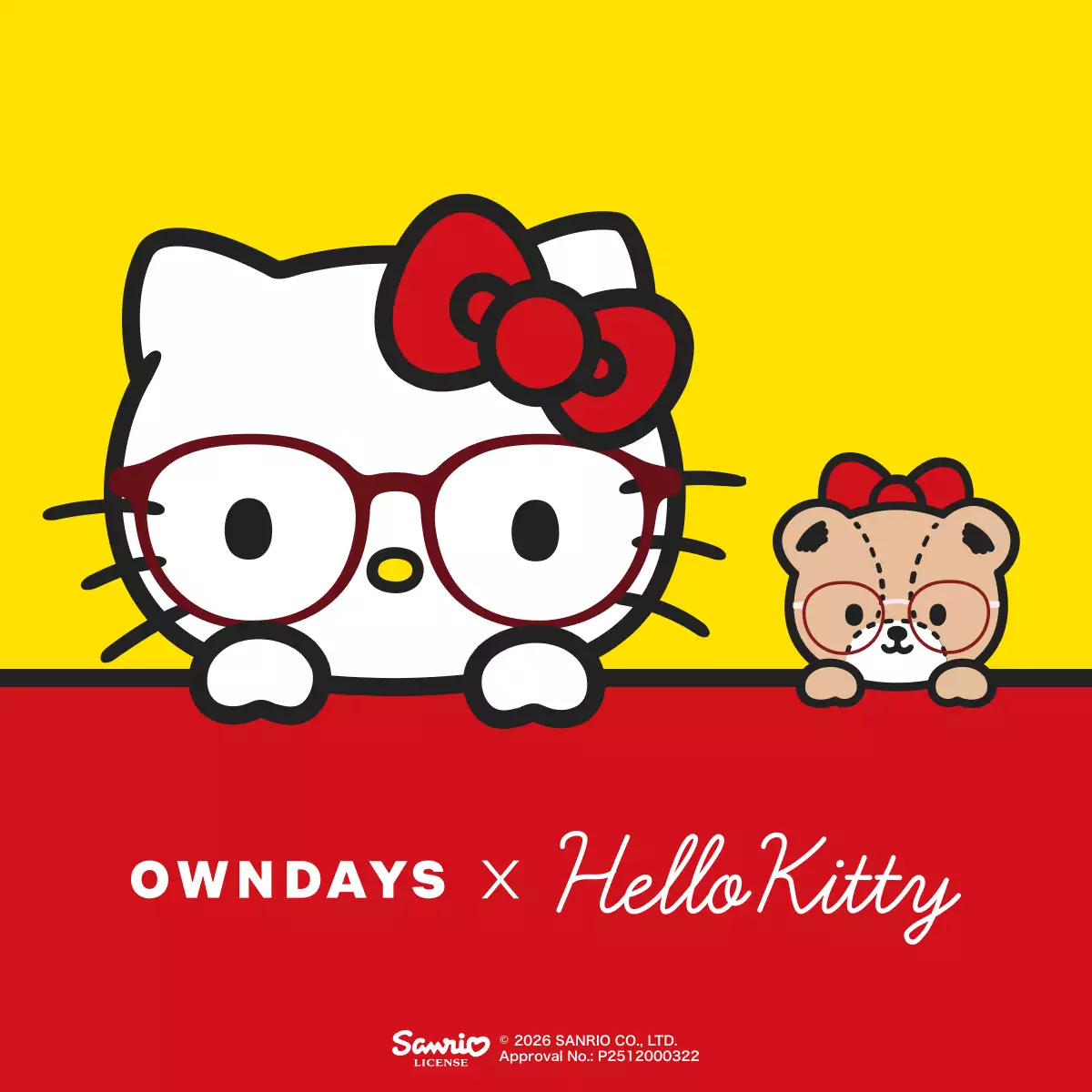 OWNDAYS × Hello Kitty
