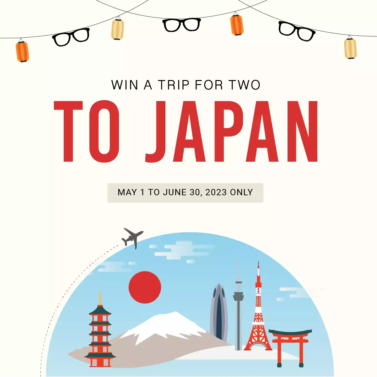 TRIP FOR TWO TO JAPAN