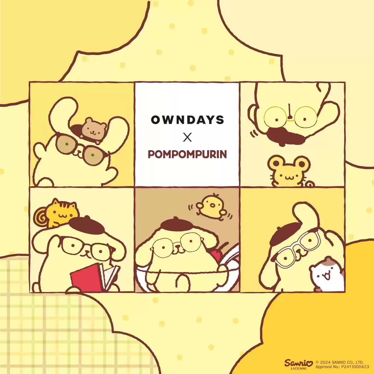 OWNDAYS × POMPOMPURIN
