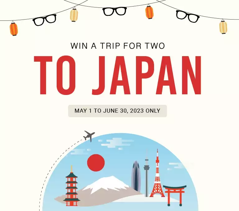 TRIP FOR TWO TO JAPAN