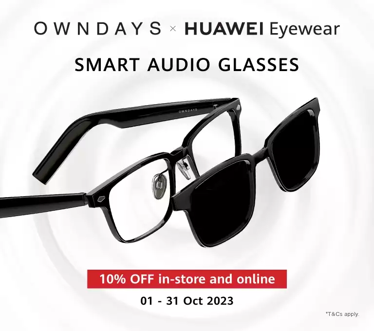 OWNDAYS × HUAWEI Eyewear